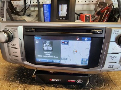 2014-2019 toyota 4runner sr5 radio touchscreen navigation oem tested 86100-35220 - Image 1 of 4