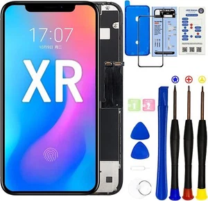Display Für iPhone XR Komplett Vormontiert OLED LCD Bildschirm 3D Touch Screen - Bild 1 von 7