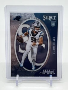 2023 Panini Select NFL Football Bryce Young Select Certified Rookie RC Panthers - Picture 1 of 2