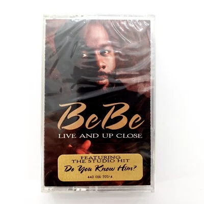 BeBe Live and Up Close by BeBe Winans (Cassette, Mar-2002, Motown) New Sealed - Image 1 of 4