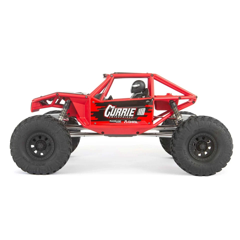 Axial Capra 1.9 RTR 1/10th 4WS RTR Unlimited Trail Buggy Currie Red AXI03022BT1 - Image 1 of 1