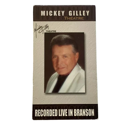 Mickey Gilley Theatre Recorded Live in Branson VHS Tested Country Music Concert - Image 1 of 4