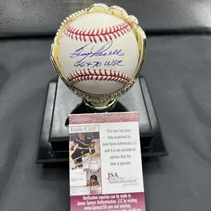 BOOG Powell Baltimore Orioles Signed 60 & 70 WS Champs JSA COA - Picture 1 of 2