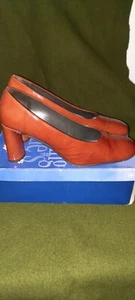 K+S Shows Pumps in Rost Gr. 7 Damenschuhe mit Absatz echt Leder - Bild 1 von 4