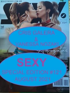 SEXY MAGAZINE BRAZIL SPECIAL EDITION # 121 - CRIS & VANESSA - AUG 2021 - playboy - Picture 1 of 1