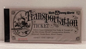 Walt Disney World 50th Anniv Reproduction Magic Kingdom 11 Adventure Ticket Book - Picture 1 of 4