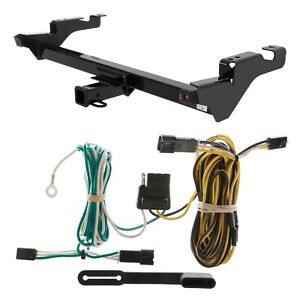 Curt Class 3 Trailer Hitch & Custom Wiring Harness for Chevy G10/G20/G30