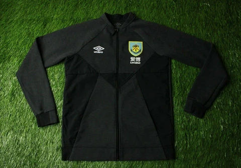BURNLEY 2019-2020 FOOTBALL TRACK TOP JACKET TRAINING UMBRO ORIGINAL SIZE M Cover