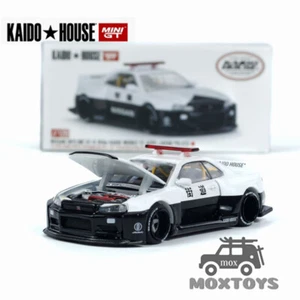 Kaido House x MINI GT 1:64 Skyline GT-R R34 (V2 Aero) Model Car - Picture 1 of 5
