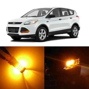 Alla Lighting Turn Signal Light 7440 Amber Yellow LED Bulb for 13~17 Ford Escape - Bild 1 von 6