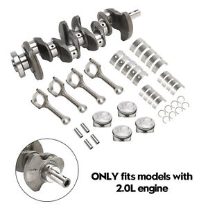 G4KD 2.0L Engine Crankshaft Rods Piston Kit & Bearing Set For Hyundai Kia Optima