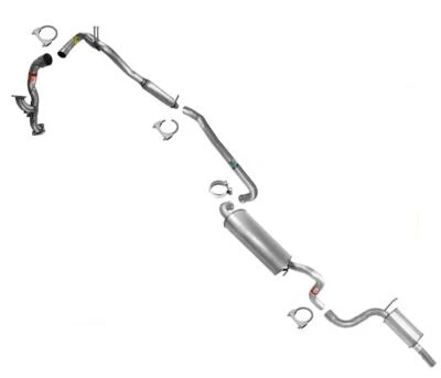 Sistema de escape de colector posterior para Chrysler Town & Country 2011 2014 2016 3,6 L Foto 1 de 4