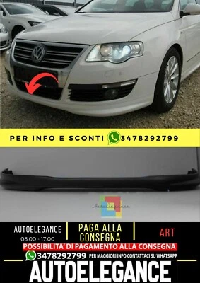 Spoiler Delantero para VW Passat B6 3C 2005-2010 ABS Plástico - Imagen 1 de 4