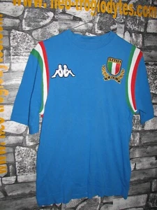 Vintage Italia Italy FIR Kappa rugby cotton jersey shirt trikot maillot '90s - Foto 1 di 1