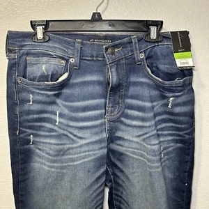 New NWT No Boundaries Men’s Slim Fit Blue Jeans. Size 32/30 - Picture 1 of 5