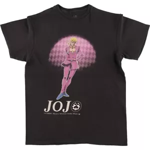 JOJO JoJo's Bizarre Adventure Giorno Giovanna Anime Character Print T-Shirt ... - Picture 1 of 3
