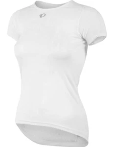 PEARL iZUMi Women's Transfer SS Baselayer, White, Size S - Picture 1 of 7
