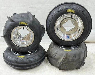 Llantas pulidas DWT A5 ITP Sand Star Paddle Dune neumáticos Yamaha Raptor 90 110 Foto 1 de 3