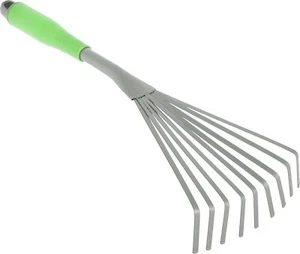 OFXDD Mini Metal Fan Rake - Hand Tool Garden Fan Cultivator - Small Steel Han... - Picture 1 of 5