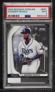2020 Bowman Sterling Prospects Wander Franco #BPR-1 PSA 9 MINT