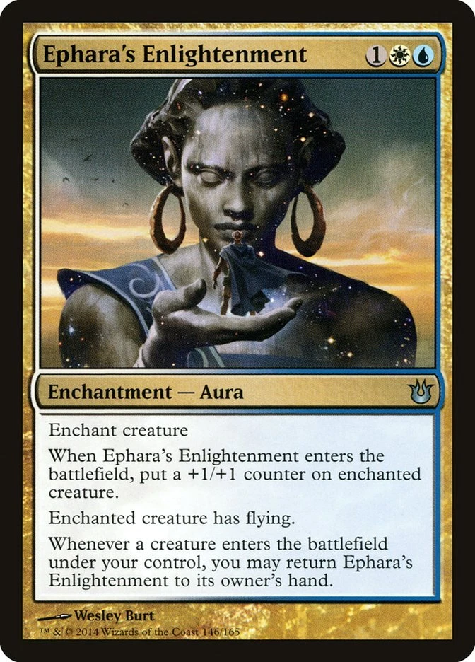 MTG Ephara's Enlightenment (146/176) Born of the Gods Chinese (S) LP - Image 1 of 1