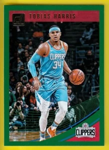 2018-19 Donruss 34 Tobias Harris Green Flood Philadelphia 76ers - Picture 1 of 1