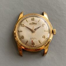 Vintage Delbana Automatic Wristwatch. Cal. Felsa 1560  Gold Plated Case. Spares