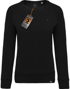 KRB K481 Damen Bio-Baumwolle Sweatshirt COMPANIEER Pullover Schwarz Organic ... - Bild 1 von 4