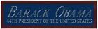 BARACK OBAMA USA 44TH PRESIDENT NAMEPLATE FOR YOUR AUTOGRAPHED SIGNED BOOK-PHOTO