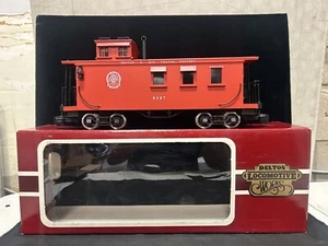 Locomotora Delton funciona: coche rojo caboose largo D&RG # 4275 - Imagen 1 de 17