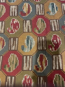 TELA PAISLEY BRUNSCHWIG & FILS "KASHMIRI KAIREE" - 4,33 YARDAS - Imagen 1 de 6