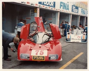 ADA GEBHARDT JC843 GRUPO C2 MONZA 1000KM 1985 FOTOGRAFÍA ORIGINAL EN COLOR - Imagen 1 de 2