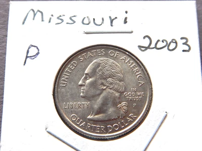 Missouri  2003 (P) State Quarter - Image 1 of 2