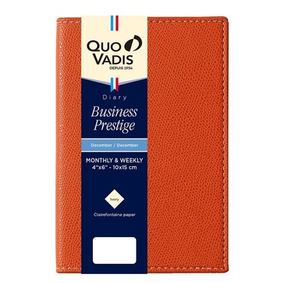 Quo Vadis 2026 Edition Business Prestige/Club Planner Diary (Weekly Vertical, S_ - Image 1 of 4
