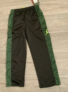 Nike Jordan 6 Jumpman Therma-Fit Sweat Athletic Black Pants Kids Youth  $53 - Picture 1 of 5