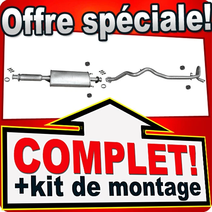 Échappement pour VW ILTIS (186) 1.6 TD 1.7 Bombardier 1979-1988 - Photo 1/1