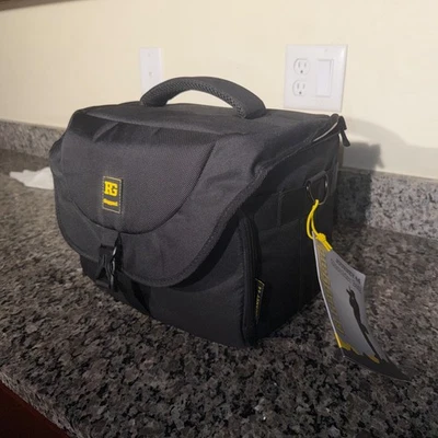 Ruggard Journey 44 DSLR Shoulder Bag Black Weather Resistant Exterior - Image 1 of 4