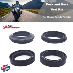 4PCS 52MM for Front Fork Dust Seal Set 56-125 41-7184 22-56125 AB56-125 AB56125 - Picture 1 of 6