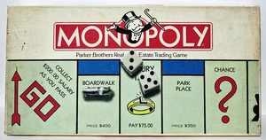 Monopoly - Original Parker Brothers Board Game - Complete - Vintage 1985 - Picture 1 of 10