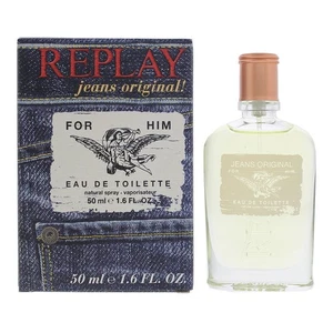 Replay Jeans Original! For Him Eau de Toilette 50ml Herrenduft - Bild 1 von 1