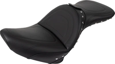 Saddlemen Explorer Special w/ Backrest Gel Seat 1984-99 Harley Davidson Softail - Image 1 of 4