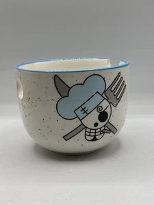 NEU One Piece Ramen Schale 14oz Keramik Totenkopf Pirat Neu Anime - Bild 1 von 5