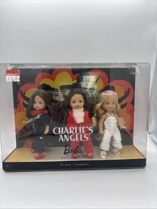 Barbie Charlie's Angels (set regalo Kelly) bambola da collezione etichetta rosa N6583 - Foto 1 di 7