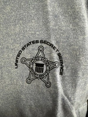 Camiseta Vintage Servicio Secreto Campeón Mediana Años 80 Puntada Única EE. UU. Foto 1 de 4