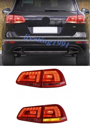 Conjuntos de luces traseras LED izquierda y derecha para Volkswagen Touareg 2011-2018 2 piezas Foto 1 de 4