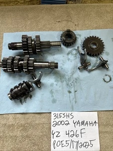 2002 Yamaha Yz 426f 426 F Transmission Gears Guts 315 - Picture 1 of 14