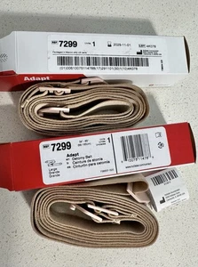2 cinturones de ostomía ajustables Hollister 7299 beige grandes 34" a 65" - Imagen 1 de 3