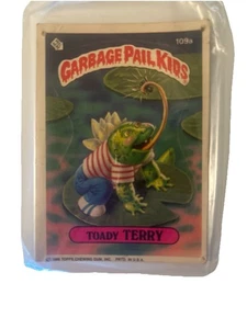 1986 Garbage Pail Kids Serie 3 Karte #109a Toady TERRY - Bild 1 von 2