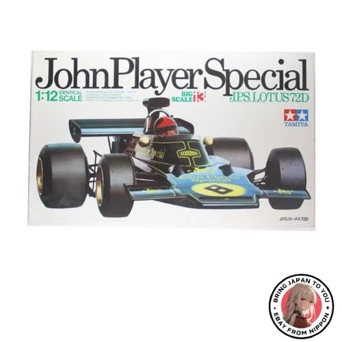 Nuova auto in scala grande Tamiya 1/12 JPS Lotus 72D 1/12: 12013 - Immagine 1 di 1