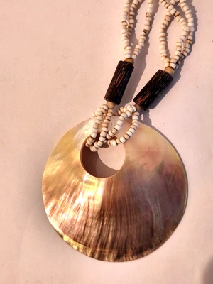 Mother of Pearl 18" Necklace Free Shipping - Image 1 of 3